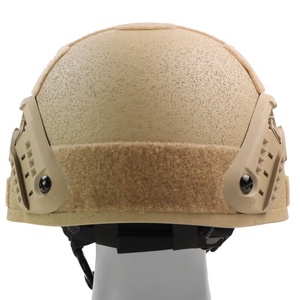 Casque de sécurité couleur kaki en ABS, résistant aux chocs, protection de la tête, sports de plein air, adulte, unisexe, boucle de fermeture universelle toutes saisons - Product Image 2