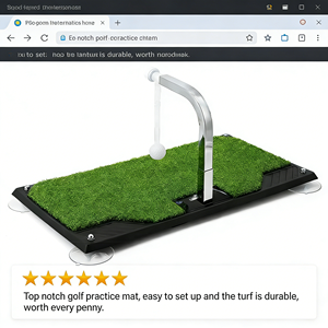 ชุดฝึกซ้อมกอล์ฟแบบปรับได้สำหรับผู้สูงอายุ ฝึกซ้อมชิปในร่ม ขายส่ง - Product Image 5