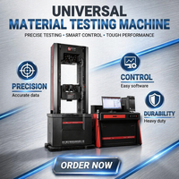 Máquina de Ensayo Universal Hidráulica Servocontrolada por Computadora YIYU 1000kN UTM, Equipo de Prueba de Tracción y Compresión de Pernos de Alta Resistencia
