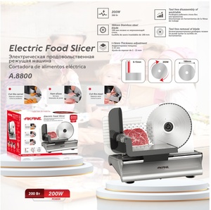 Machine à trancher la viande congelée électrique pour usage domestique, <span class=keywords><strong>prix</strong></span> de gros usine, mini trancheuse alimentaire manuelle - Product Image 6