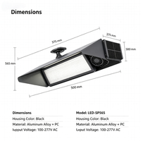 Projecteurs LED en aluminium moulé sous pression 150W pour stades sportifs intérieurs, projecteur LED à séparation photoélectrique