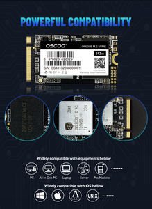 أقراص صلبة SSD من OSCOO نوع M.2 2242 NVME لأجهزة Steam Deck ولينوفو T470 T480 بسعة 512 جيجابايت و256 جيجابايت و1 تيرابايت، ملحقات كمبيوتر - Product Image 4