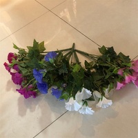 Panier suspendu en plastique A-1463 pour la production sur mesure de bougainvilliers et de pétunias artificiels, bouquet de fleurs
