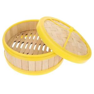Piatti di bambù <span class=keywords><strong>Fortunato</strong></span> Vaporiera Fiore Portapane Piccolo per Dim Sum, Tamal, Momo, Alimentare, Sundu, Weiyi, Jiffy, Bambi, Baboo, Trunk - Product Image 1