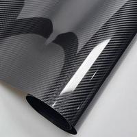 Film de protection pour voiture Koofilm 3D 4D 5D 6D en fibre de carbone, film en rouleau durable, autocollants mats effet cristal brillant pour logo/emblème, garantie 5 ans