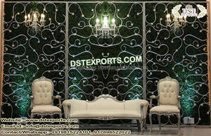 Elegantes Paredes de Velas para Escenarios de Boda, Modernas Paredes de Velas Brillantes para Escenarios de Boda, Decoración de Paredes de Velas para Escenarios de Boda Asiáticos, Reino Unido - Product Image 6