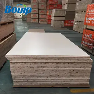 Fornitore professionale di esportazione 4x8 grano di legno melamina superficie blocco board per mobili