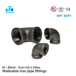 Coude réducteur UL FM en fonte malléable noir de qualité supérieure, raccord de tuyauterie fileté pour drainage chimique, pétrole, gaz et <span class=keywords><strong>plomberie</strong></span> - Product Image 5