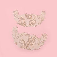 Vente en gros de protège-mamelons adhésifs en dentelle sans couture, imperméables, respirants et réutilisables pour femmes OEM
