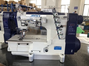 จักรเย็บผ้าอุตสาหกรรมระบบคอมพิวเตอร์ JOCKY JK562E-01CB แบบไดเร็คไดร์ฟ คัฟเวอร์สติทช์ อินเตอร์ล็อค - Product Image 4