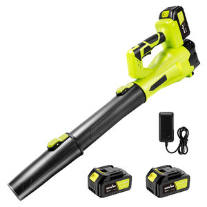เครื่องเป่าลมไร้สาย 21V 6 ระดับความเร็ว กำลังสูง ดีไซน์น้ำหนักเบา พกพาสะดวก สำหรับสนามหญ้า ลานบ้าน ฝุ่น และใบไม้ - Product Image 1