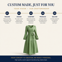 Robe midi sur mesure à col surplis, manches longues, poignets élastiqués, en crêpe de polyester, pour femme, style décontracté chic, tenue de jour