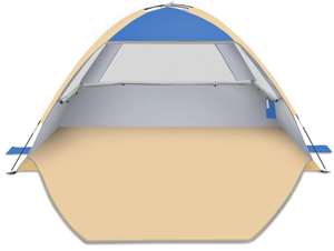 Tente de plage, abri solaire avec protection UV, légère et facile à installer, auvent d'ombrage pour la plage - Product Image 6