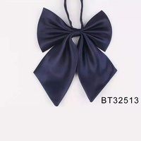 Cravate pour femme Papillon rouge Noeud papillon noir pour femme Fille étudiante Commis d'hôtel Serveuse Neck Wear Ribbon Ties Vert