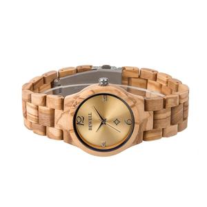 Reloj de Madera de Alta Calidad, Estilo Nuevo de Fábrica, Listo para Enviar, para Regalo, para Mujer, Relojes de Cuarzo de Madera - Product Image 3