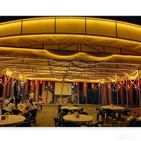 Carpa Móvil Plegable de PVC, Toldo Retráctil, Carpa Impermeable de PVC, Suministro del Fabricante