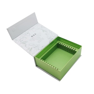Custom Luxury Eco-Friendly Biodegradable Green <b>Socks</b> Packaging Box with <b>Magnetic</b> Closure Recycled Materials Custom Design - Product Image 2