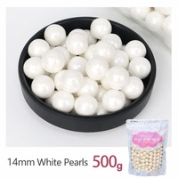 Essbare Zuckerperlen 500g Lebensmittelqualität Kuchendekoration Kugeln Weiß Goldfarben 2-14mm Backzutaten für Kuchen Cupcake