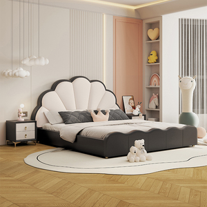 <span class=keywords><strong>Lit</strong></span> simple moderne et durable en bois massif pour garçons, <span class=keywords><strong>lit</strong></span> <span class=keywords><strong>de</strong></span> <span class=keywords><strong>princesse</strong></span> pour enfants, design en forme <span class=keywords><strong>de</strong></span> fleur, ensemble <span class=keywords><strong>de</strong></span> meubles <span class=keywords><strong>de</strong></span> chambre pour l'école et le parc - Product Image 5