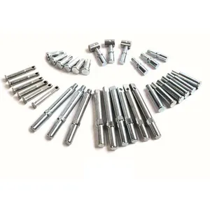 Manufacturers supply customized gear shafts, motor shafts, non-standard spline turbine worm gear shafts for machining