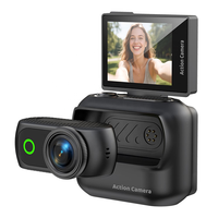 Mini Cámara de Acción HD 1080P con Pantalla LCD de 2.0 Pulgadas, Videograbadora Deportiva DV de Bolsillo, Resistente al Agua, Portátil, para Casco, para Deportes al Aire Libre