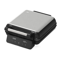 1200 Watt Smart Gaufrier Écran Tactile 4 Tranches Grille-Pain Sandwich Grill Électrique Plaque Détachable Panini Ménage