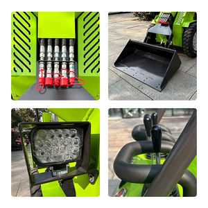 لودر بعجلات CE/EU/EPA 880 بمحرك RATO، قدرة تحمل مقدرة 280 كجم، لودر صيني صغير - Product Image 6