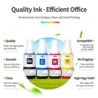 Laply EP113 Pewarna untuk Isi Ulang ET-5150/ET-5170/ET-5800/ET-5805 untuk Printer 4 Warna 127/70ml 7500/6000 Halaman