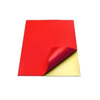 Pegatinas de vinilo para impresora de etiquetas A4, hoja de papel troquelado, personalizado, precio de fábrica