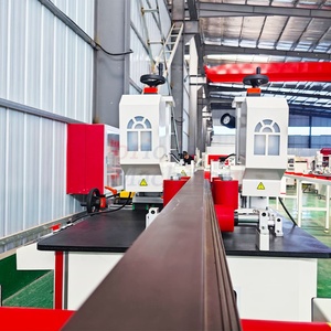 Scie à onglets automatique pour profilés PVC, aluminium et UPVC, avec moteur CNC PLC, coupe à 45 degrés et à 90 degrés, pour la fabrication de fenêtres - Product Image 5
