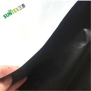 Bâche de tente occultante à 100 %, privation de lumière, utilisée pour les serres, couverture d'ensilage noire/blanche, <span class=keywords><strong>film</strong></span> d'ensilage noir et blanc 5 mil 6 mil - Product Image 4