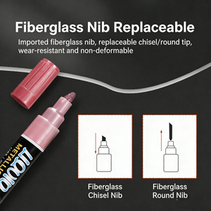 Marqueur Fluorescent Effaçable Sans Poussière à Base d'Eau, <span class=keywords><strong>Meilleure</strong></span> Vente Transfrontalière, Idéal pour l'Apprentissage et la <span class=keywords><strong>Peinture</strong></span> - Product Image 4