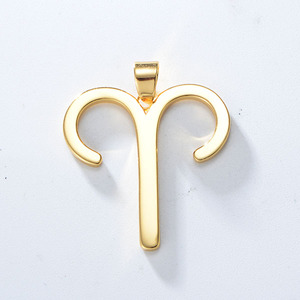 KN0605 ~ KN0616 ciondolo zodiaco collana in argento sterling 925 14K placcato oro Monedas Plata Coin 12 oroscopo - Product Image 1