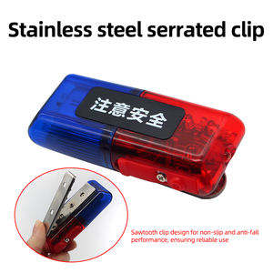 Lampe <span class=keywords><strong>d</strong></span>'épaule LED rechargeable multifonctionnelle clignotante, durable, en plastique IP67, pour la sécurité nocturne, la patrouille et l'avertissement routier - Product Image 1