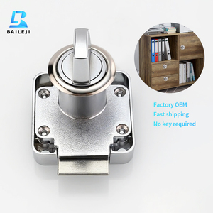 Kẽm Hợp Kim Ngăn Kéo Tủ Đồ Nội Thất Khóa Bền Key Mở Khóa Cách Với An Toàn Cho Bằng Gỗ - Product Image 1