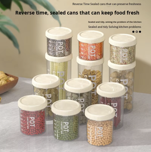 Boîtes de rangement en plastique PP moulées par injection, modernes, durables, multifonctionnelles, carrées, sous vide, pour le stockage des aliments ménagers, des céréales - Product Image 3