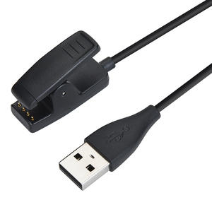Clip de Cable de cargador USB de carga de reloj inteligente TPE para <span class=keywords><strong>Garmin</strong></span> Forerunner 235/735XT/630/645/230/<span class=keywords><strong>35</strong></span>/35J <span class=keywords><strong>Vivomove</strong></span> HR/Approach S20 - Product Image 3