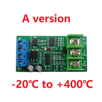 Termistor RTD de platino PT100, transmisor de sensor de temperatura de termopar RTD, módulo RS485 MODUBS RTU