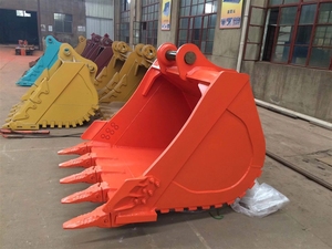 ถังตัก Rb Bucket Q460 เหล็กกล้าความแข็งแรงสูงสำหรับงานขุดเหมือง มาตรฐาน Oem Odm ขายส่ง 1-50 ตัน 1.8 คิว สำหรับงานหินหนัก ราคาถูก - Product Image 3