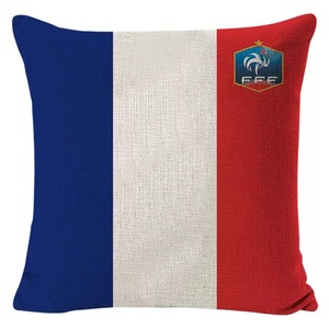 Coussin géométrique floral de l'équipe de football de la Coupe du monde HJ Selling World pour la décoration de la maison, pour les fans du club - Product Image 4