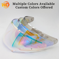 Visière photochromique UV pour casques HJC I71 HJ-38 - Lentille de remplacement à teinte automatique, écran de moto anti-rayures