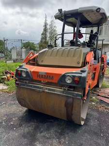 Hochwertige und Preisgünstige Gebrauchte Doppeltrommel-Vibrationswalze HD110 Modell 2018 Made in Germany <span class=keywords><strong>HAMM</strong></span> WALZE 100kW Leistung auf Lager - Product Image 2