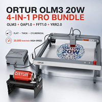 Machine de gravure laser haute précision OLM3 20W_OAP_FFT_YRR2.0 20W, machine de gravure laser à diode à spot carré de 0,08*0,08 mm