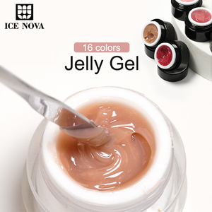 ICE NOVA Private Label Nail Supplies Jelly Extension <strong>Gel</strong> Custom Logo 15ml 0.5oz Sculpture Nail Hard <strong>Gel</strong> Nail Builder Jelly <strong>Gel</strong> - Product Image 1