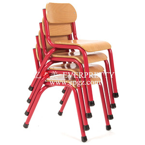 Chaises en bois pour enfants, chaises empilables, vente en gros - Product Image 2