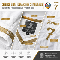 Camiseta de Fútbol de la Más Alta Calidad, Hecha a Medida, Versión de Jugador con Marca, Servicios de Personalización de Camisetas de Fútbol para Atletas de Élite