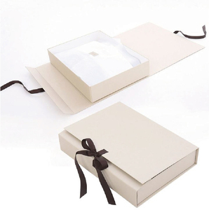 Thiết kế miễn phí sản phẩm làm đẹp gửi thư vận chuyển hộp từ cuốn sách hình Ribbon mỹ phẩm Hộp quà tặng cho nước hoa hiển thị - Product Image 4