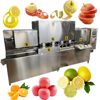 Elektrische Appelfruit Oranje Corer Dunschiller Automatische Citroenschilmachine Voor Appels