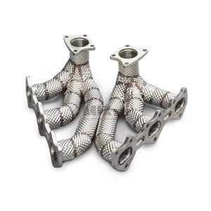 Collecteur d'échappement en acier inoxydable 304 pour moteur <span class=keywords><strong>MDG</strong></span> 3.0T, pour Porsche 911 Carrera 992 2020-2024, tuyau de course - Product Image 5