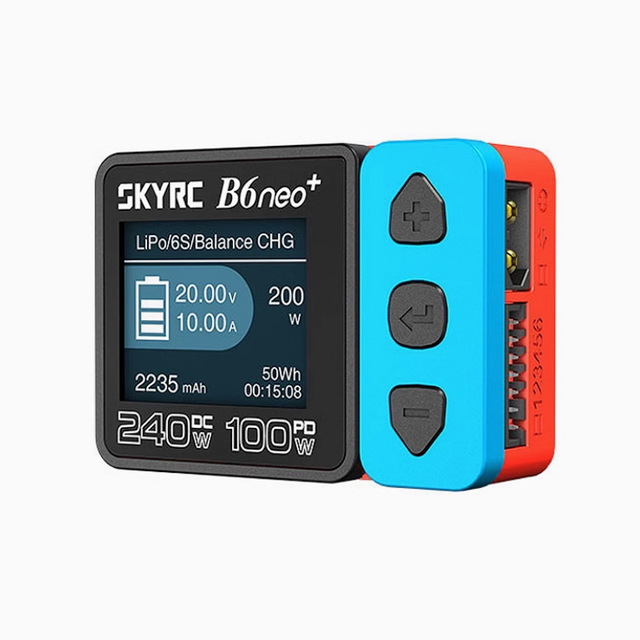SKYRC New B6neo+ Mini Intelligent High-Power RC Car Model 1-6S Lithium Battery Balance Charger